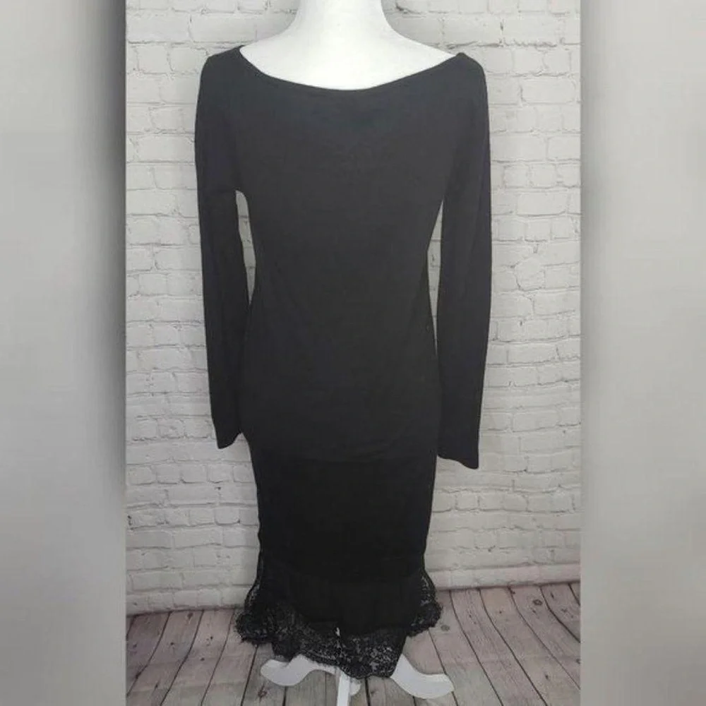 Club Monaco Women's Black Dress - Picture 3 of 4